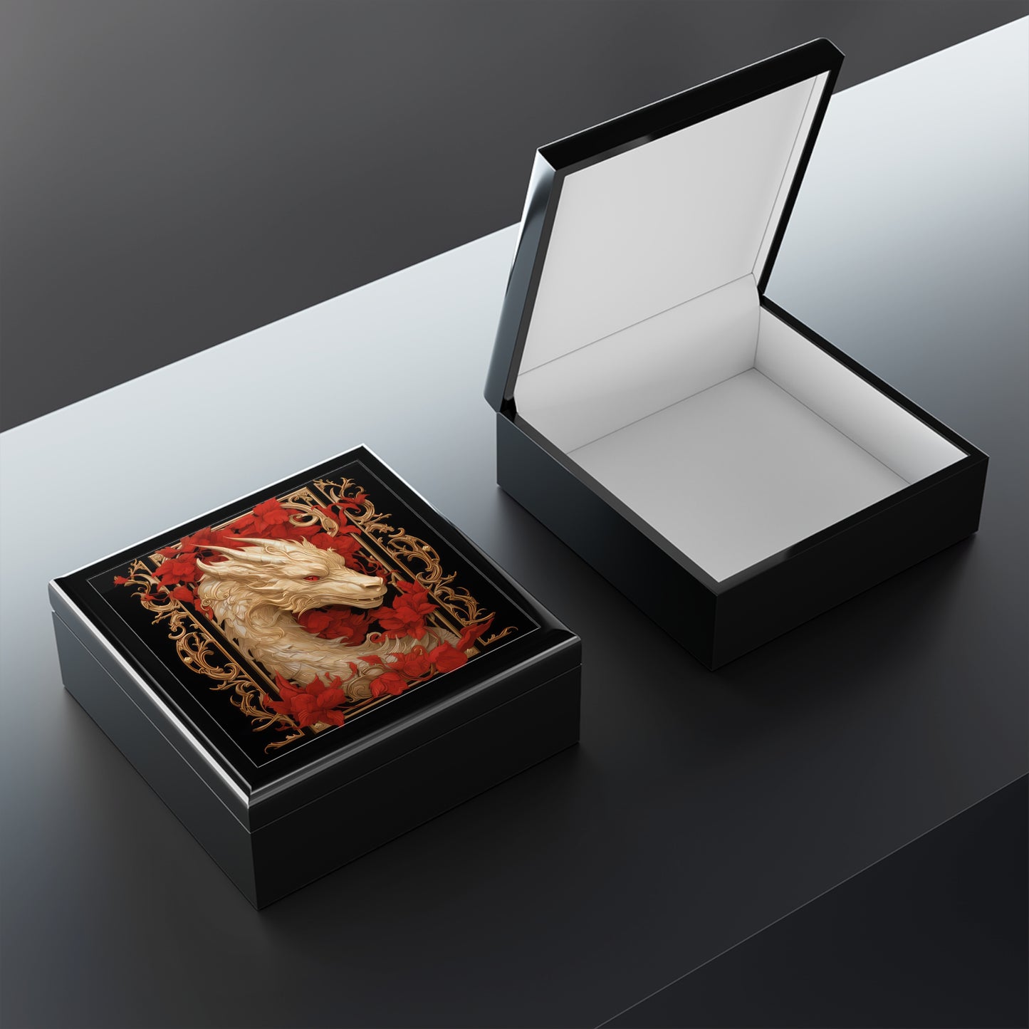 Elegant Dragon- Storage/Dice Box
