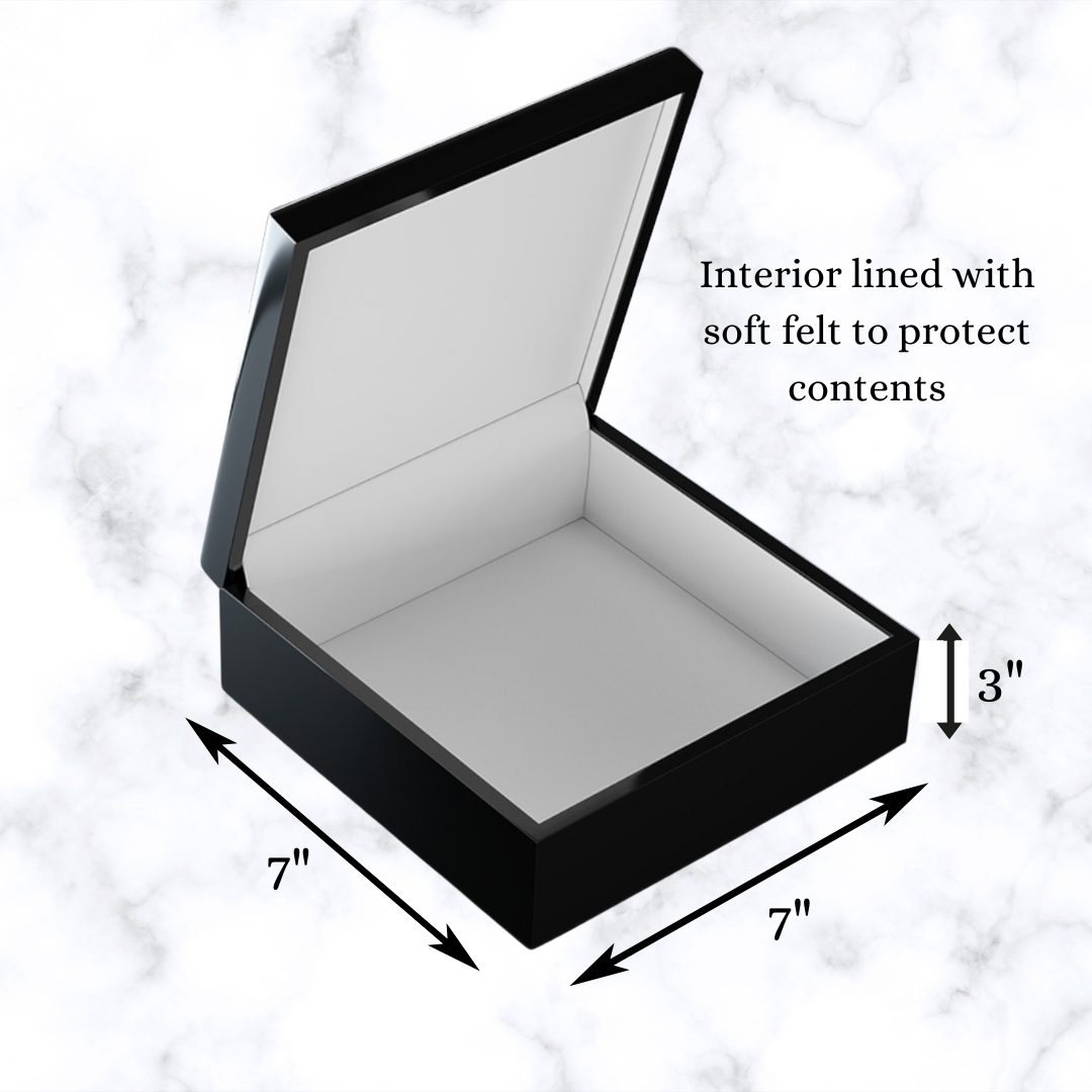 Acoustic Guitar Jewelry/Keepsake Box