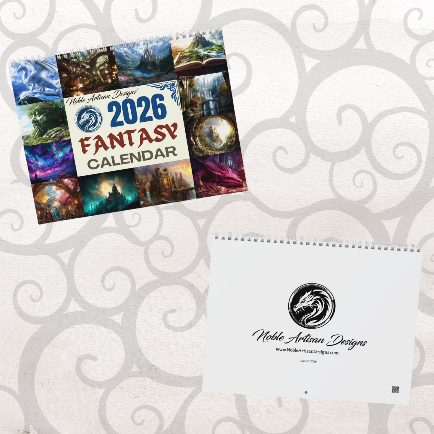 2026 Fantasy Wall Calendar