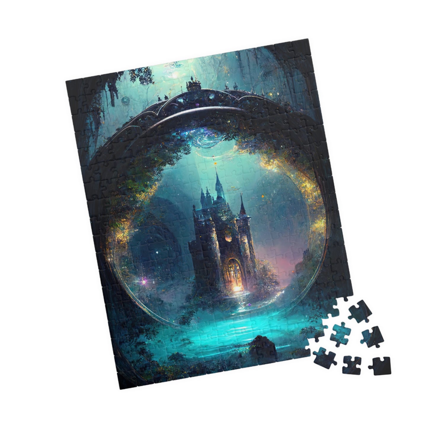 Magic Portal to Castle- Jigsaw Puzzle