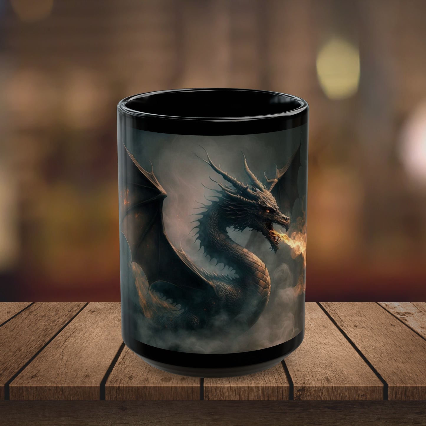 Fire Breathing Dragon- Coffee Mug