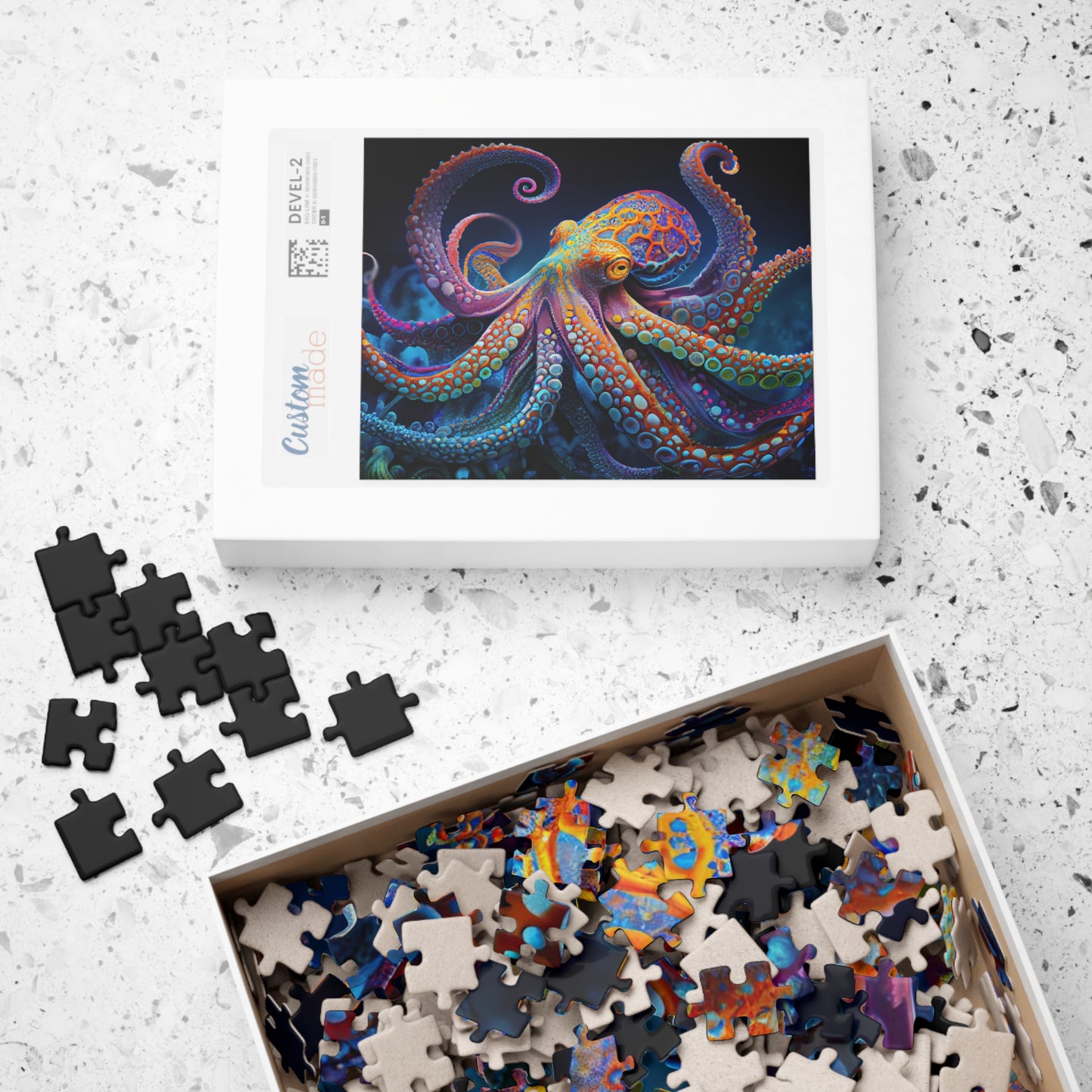 Colorful Octopus- Jigsaw Puzzle