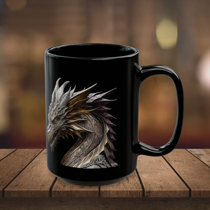 Metallic Dragon- Coffee Mug