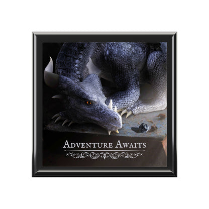 Adventure Awaits Dragon and D20- Storage/Dice Box