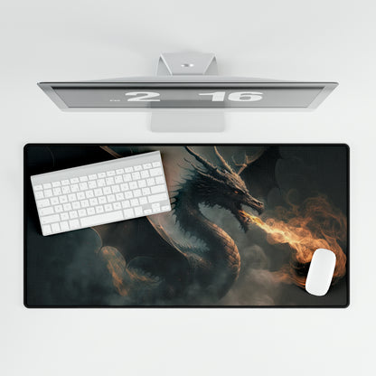 Fire Breathing Dragon- Desk Mat