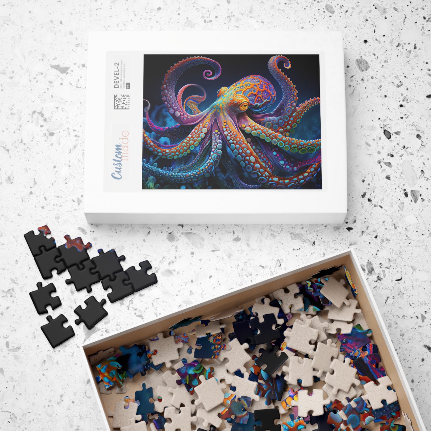 Colorful Octopus- Jigsaw Puzzle