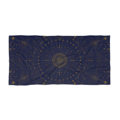 Celestial Mandala- Beach Towel