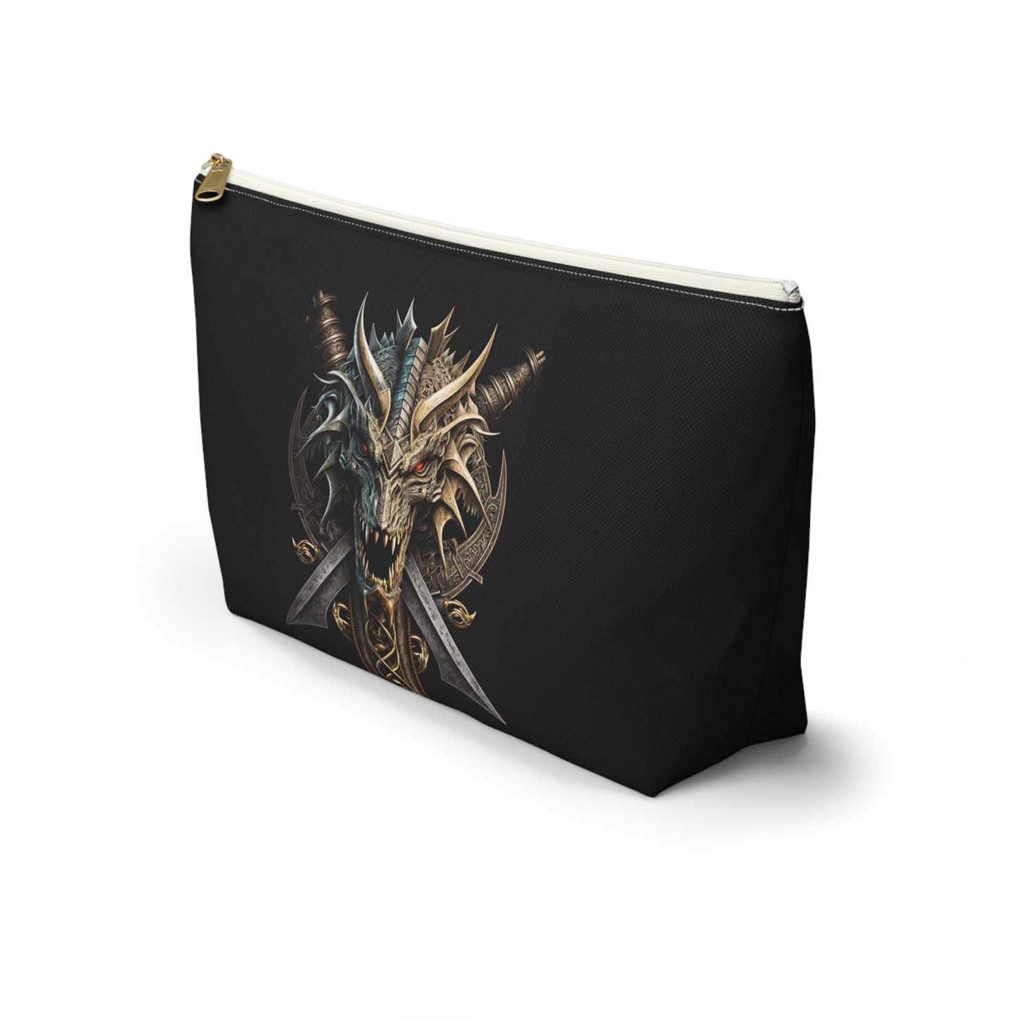 Dragon Skull- Zippered Pouch