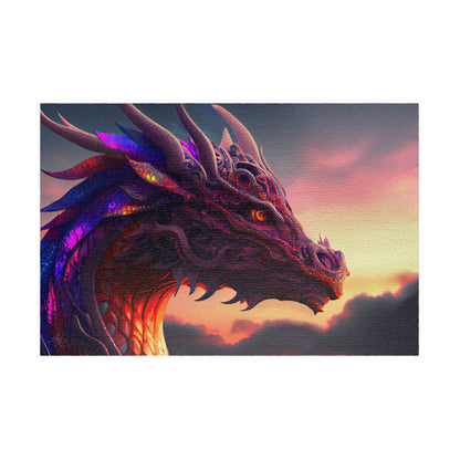 Red Dragon Head- Jigsaw Puzzle