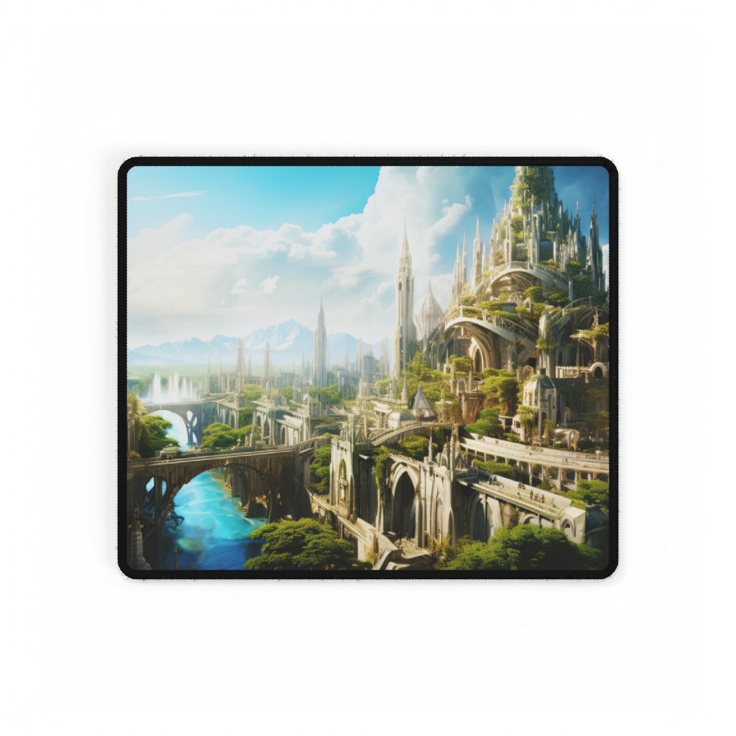 Fantasy City- Desk Mat