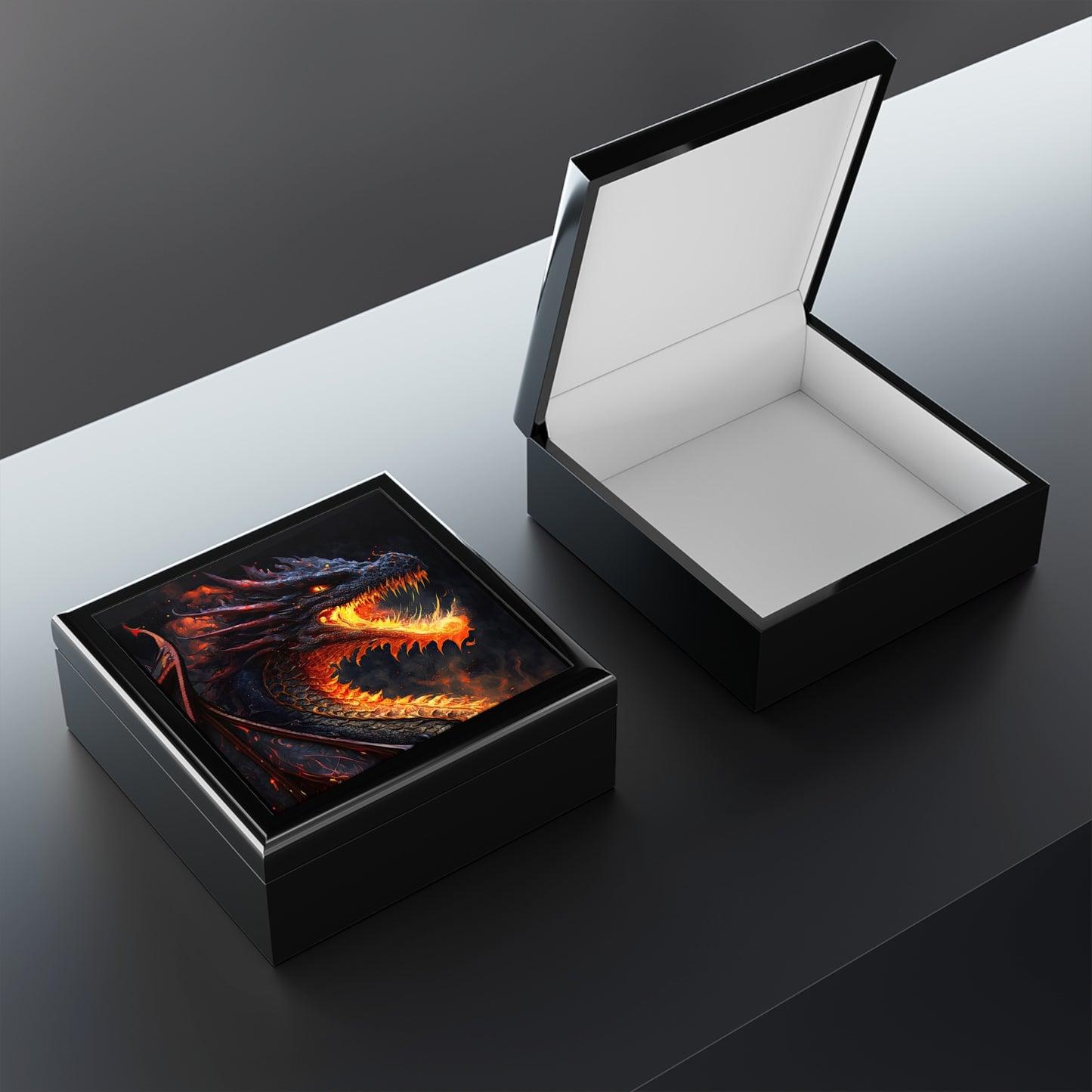 Fire Dragon- Storage/Dice Box