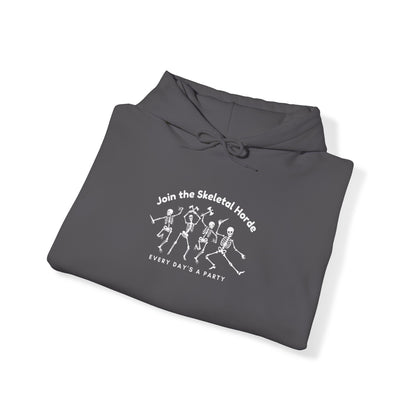 Skeletal Horde- Unisex Heavy Hooded Sweatshirt