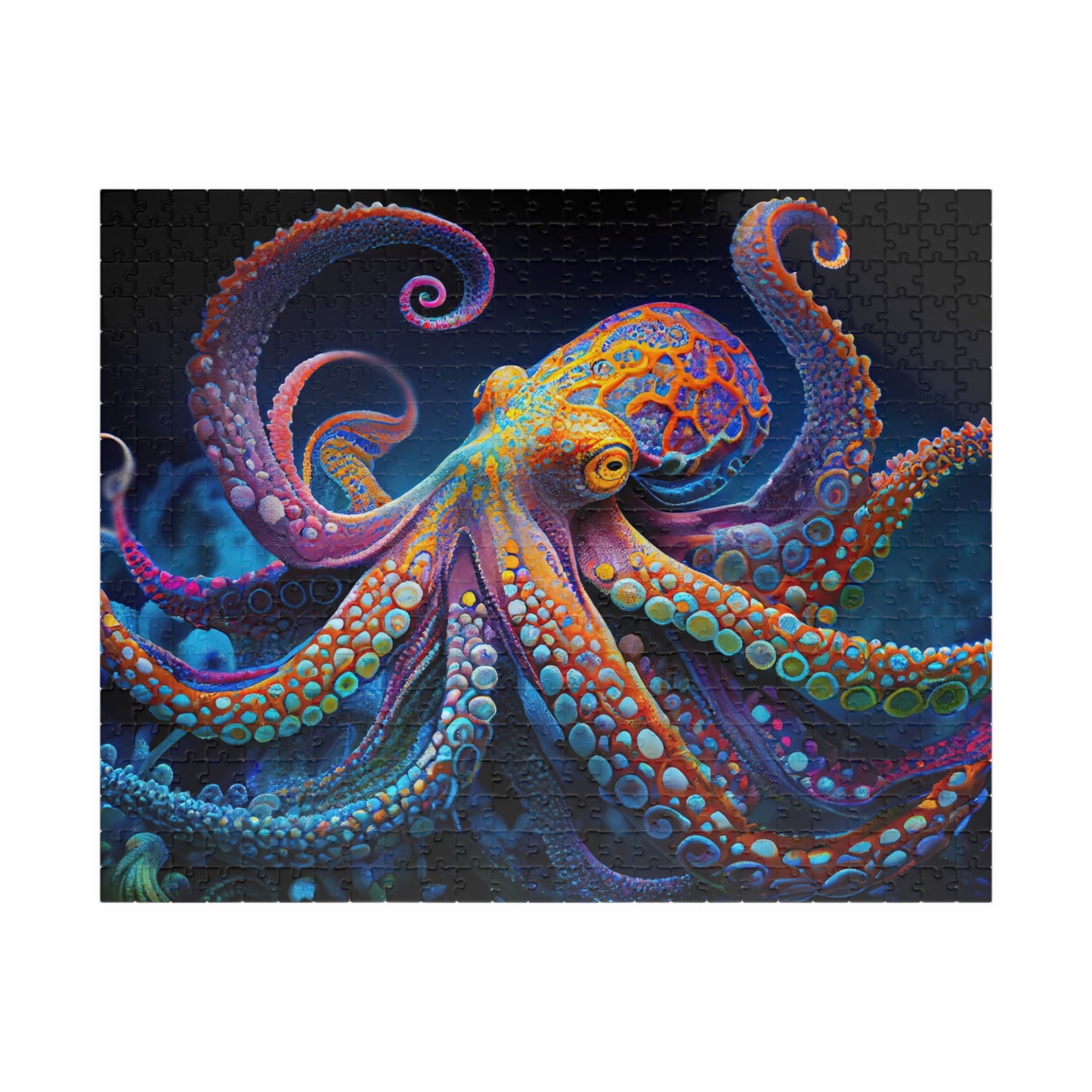 Colorful Octopus- Jigsaw Puzzle