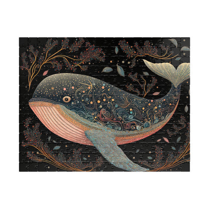 Vintage Whale- Jigsaw Puzzle