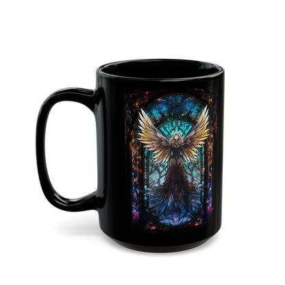 Gothic Angel Stained Glass- Coffee Mug