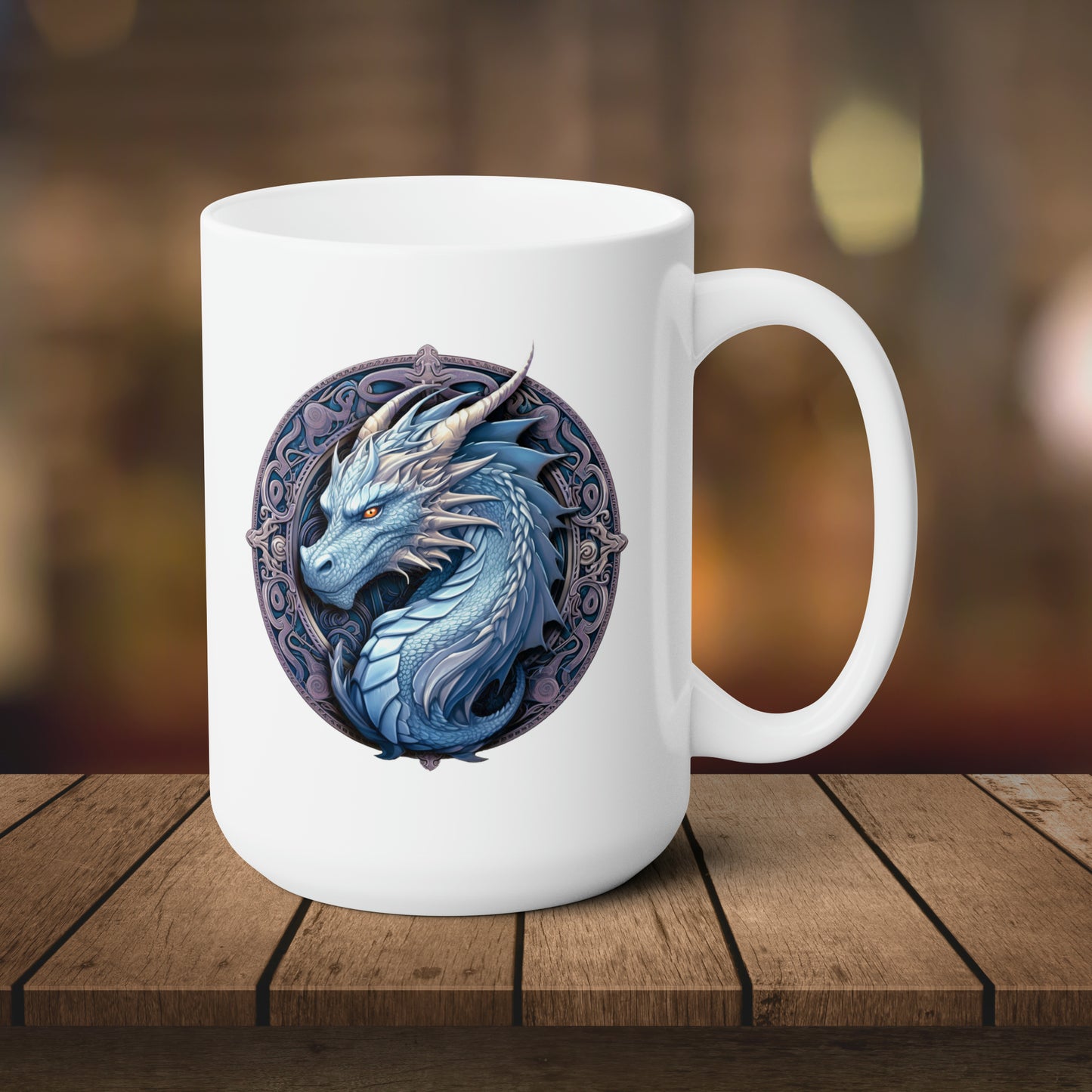 Blue Dragon- Coffee Mug