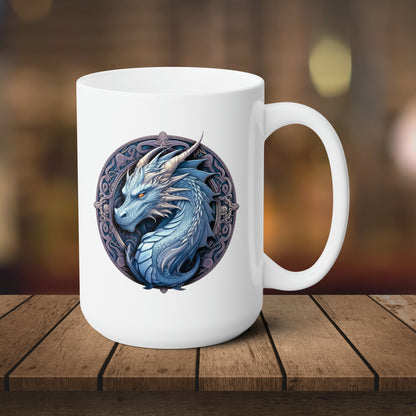 Blue Dragon- Coffee Mug