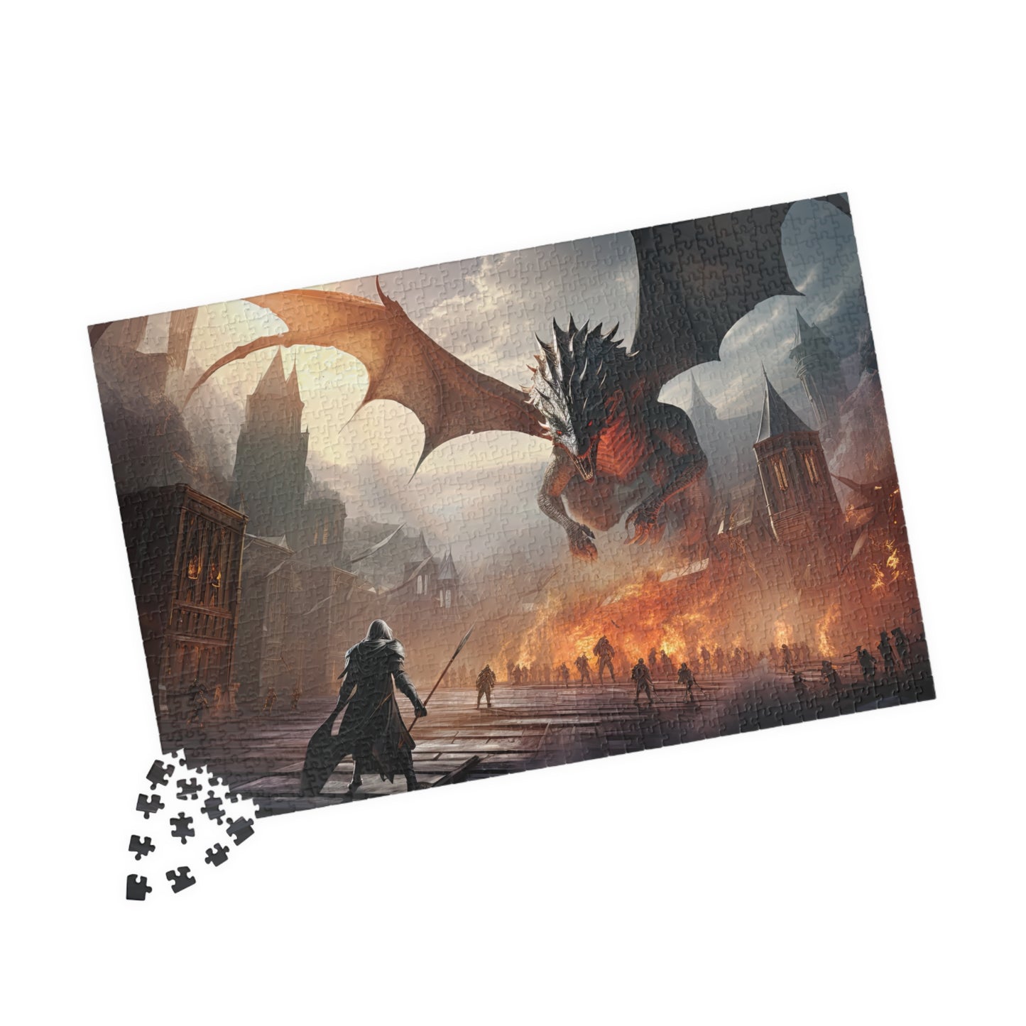 Dragon Attack- Jigsaw Puzzle