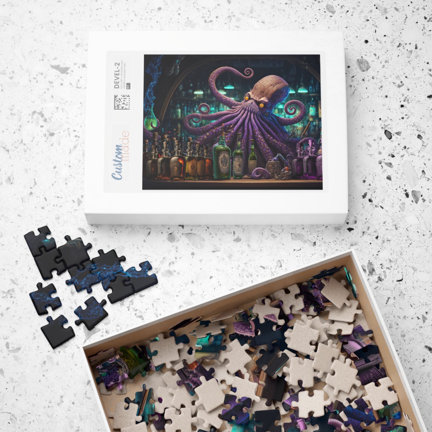 Octopus Bartender- Jigsaw Puzzle