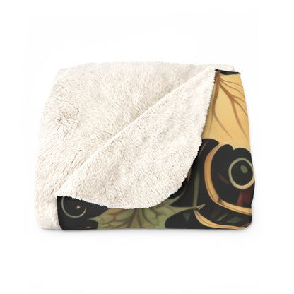 Autumn Maiden- Sherpa Fleece Blanket