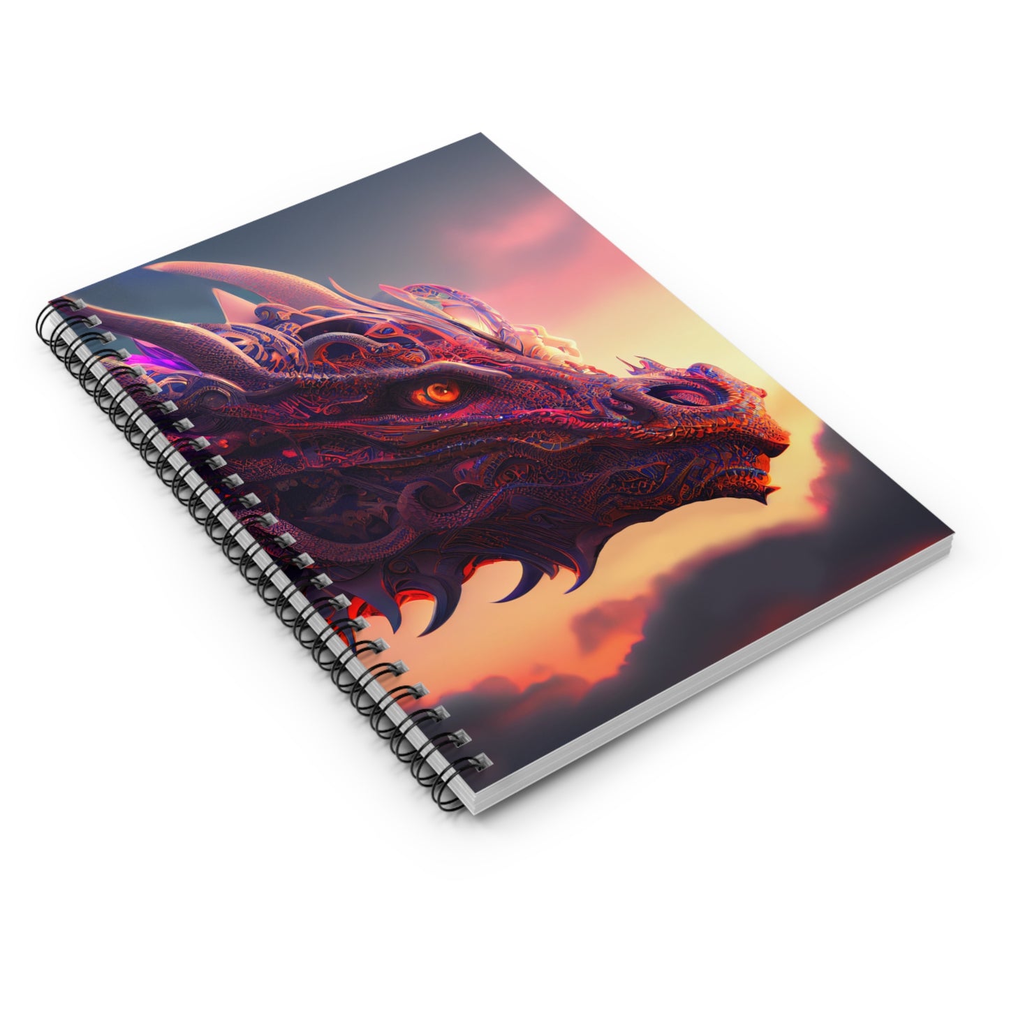 Red Dragon- Spiral Notebook