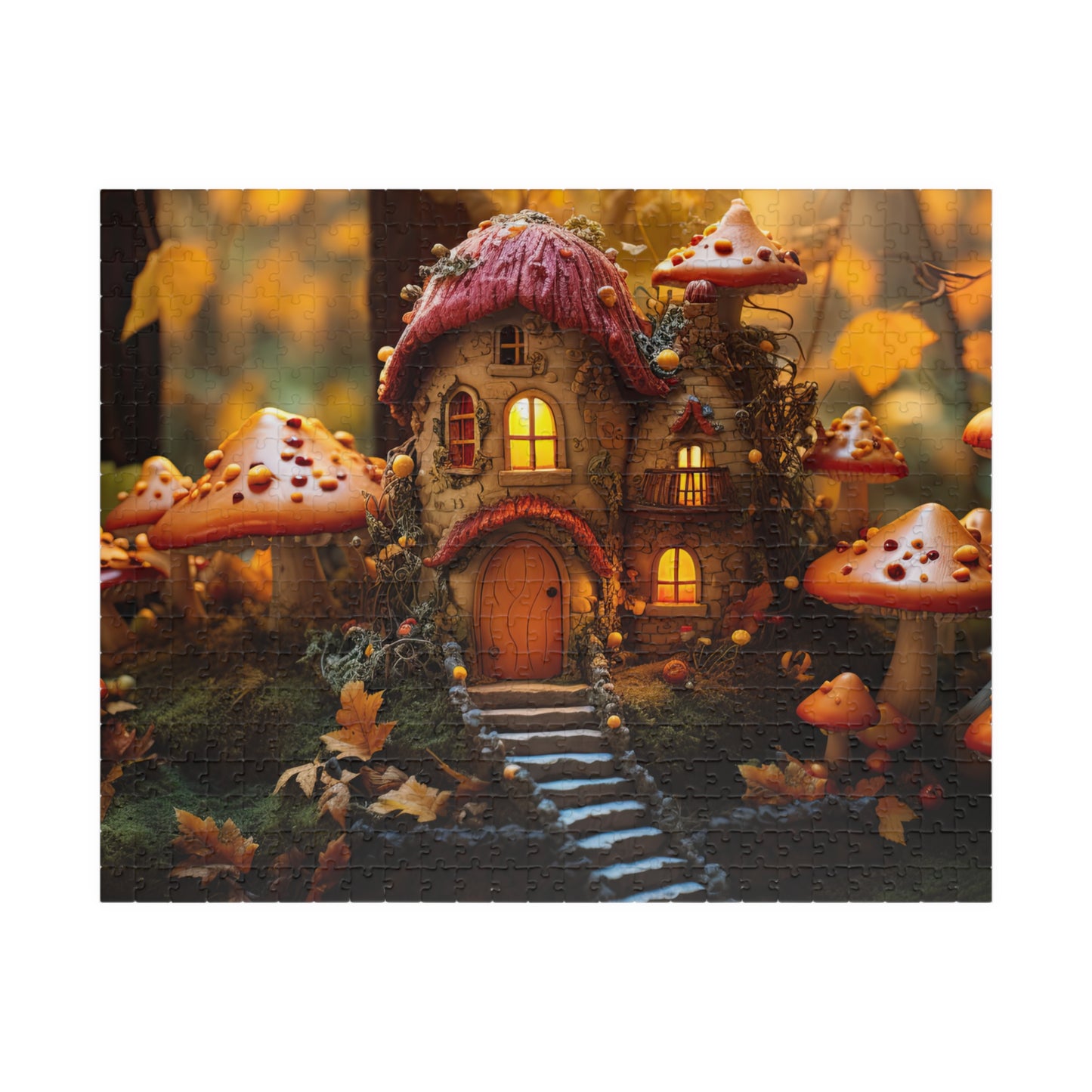 Autumn Fairy House- Jigsaw Puzzle