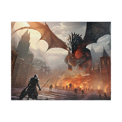 Dragon Attack- Jigsaw Puzzle