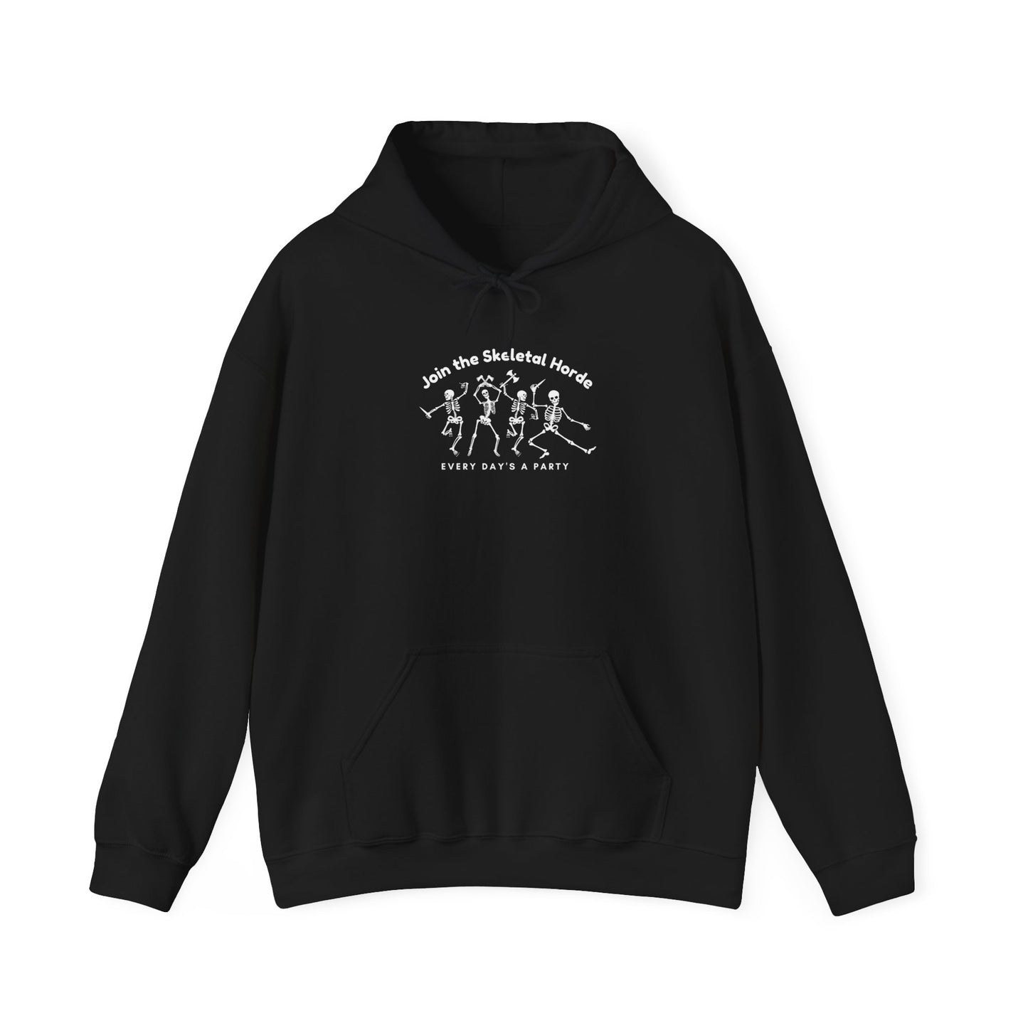 Skeletal Horde- Unisex Heavy Hooded Sweatshirt