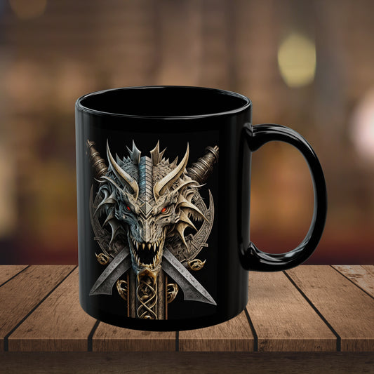 Dragon Skull- Coffee Mug