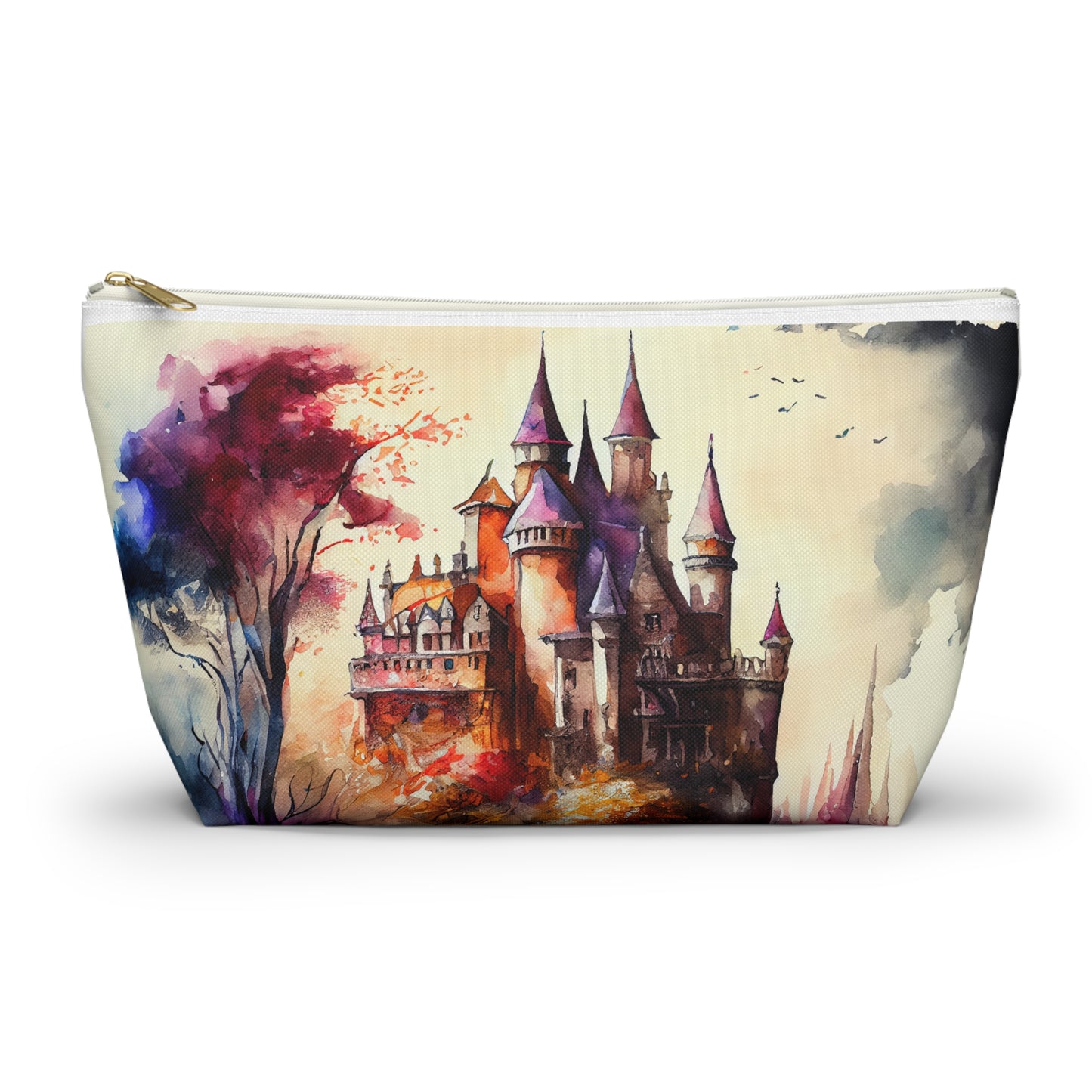 Fantasy Castle- Zippered Pouch