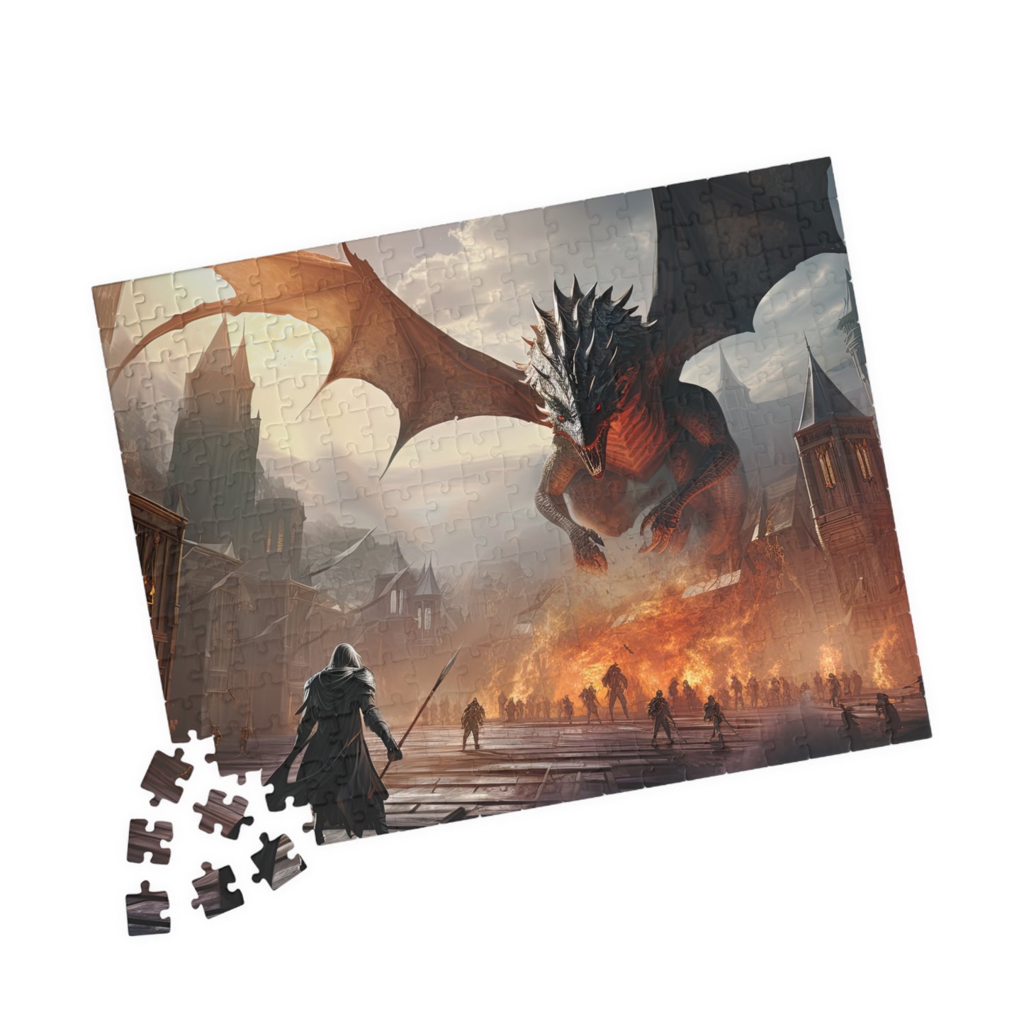 Dragon Attack- Jigsaw Puzzle