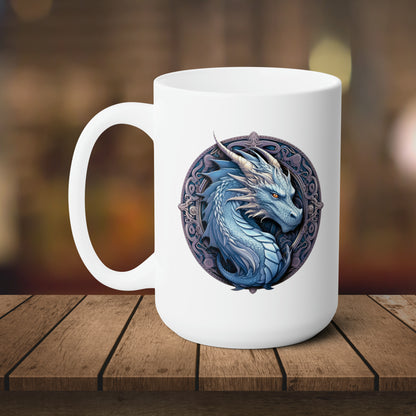 Blue Dragon- Coffee Mug