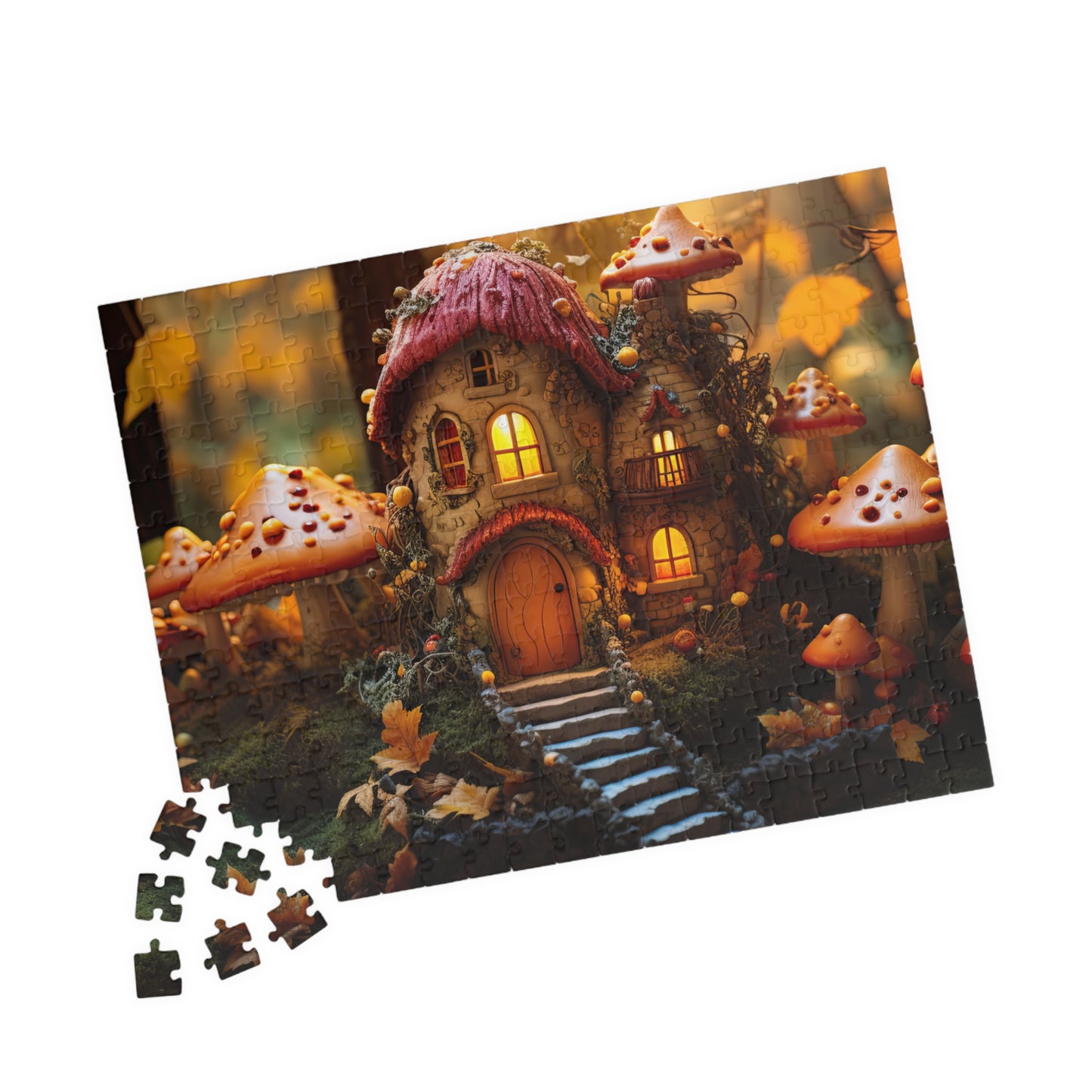 Autumn Fairy House- Jigsaw Puzzle