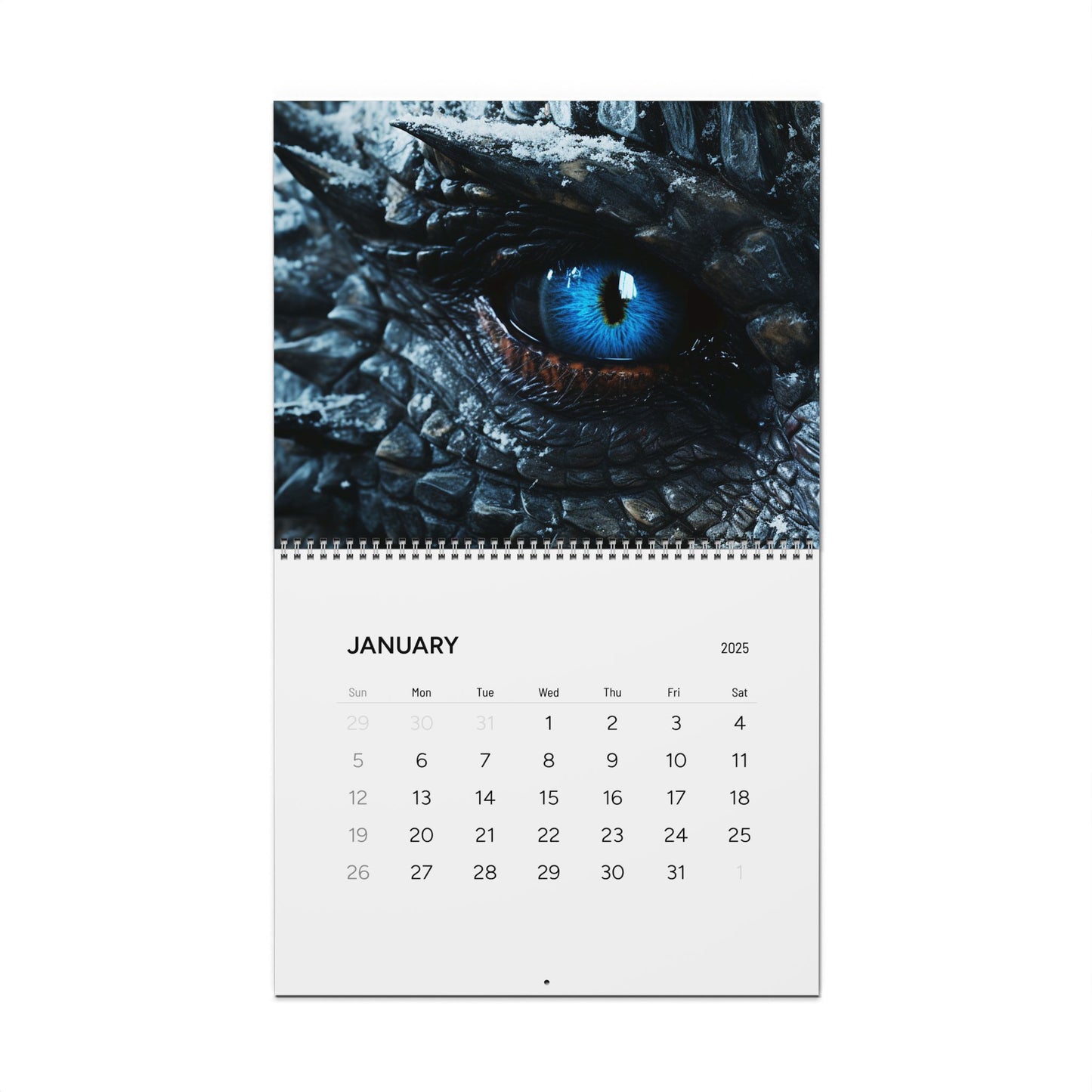 2025 Dragon Wall Calendar