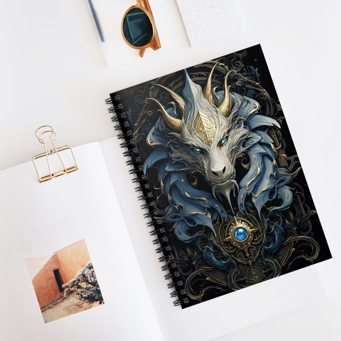 Dragon Head- Spiral Notebook