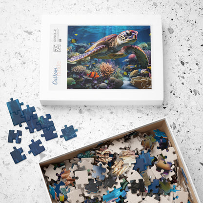 Loggerhead Turtle- Jigsaw Puzzle