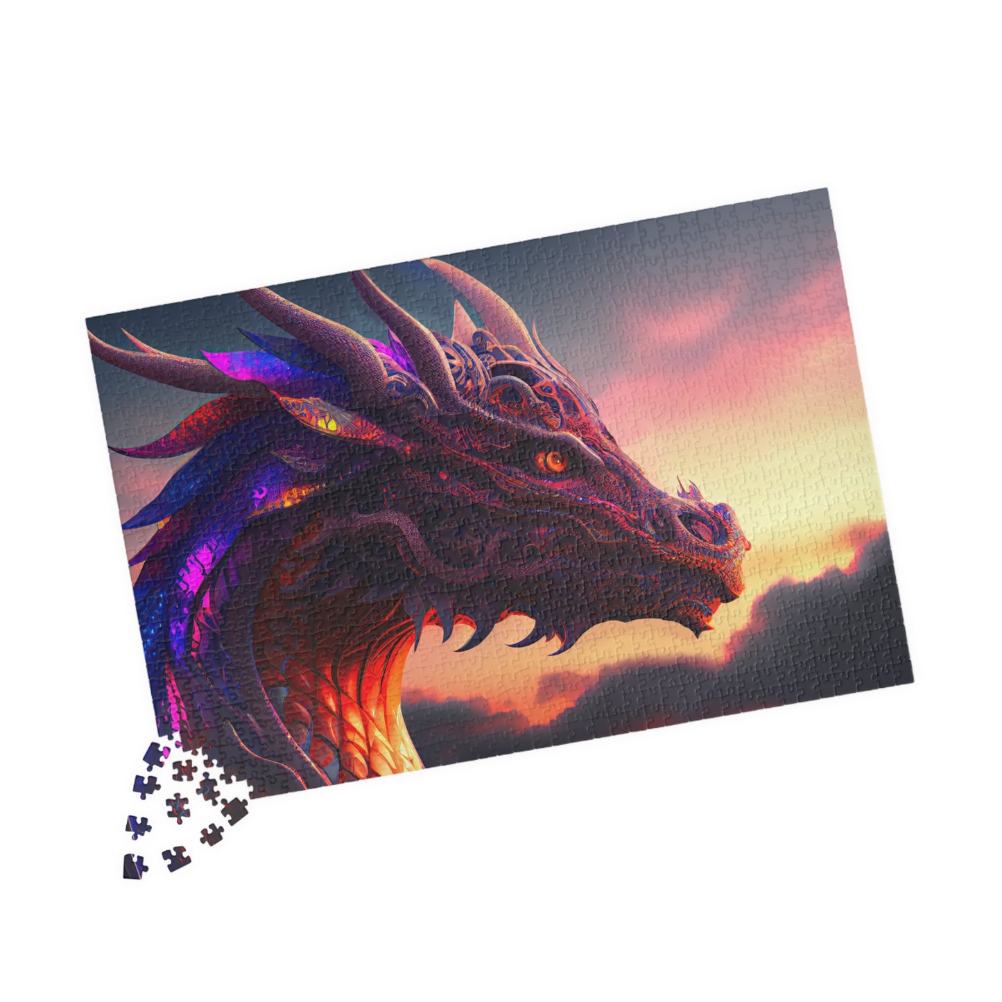 Red Dragon Head- Jigsaw Puzzle