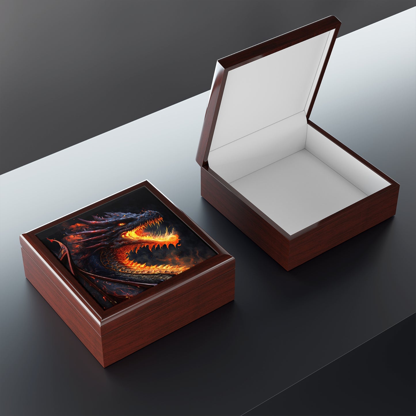 Fire Dragon- Storage/Dice Box