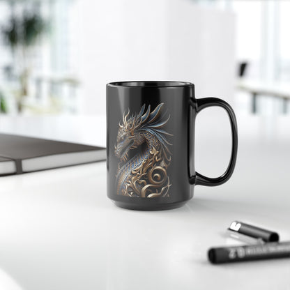 Metal Dragon- Coffee Mug