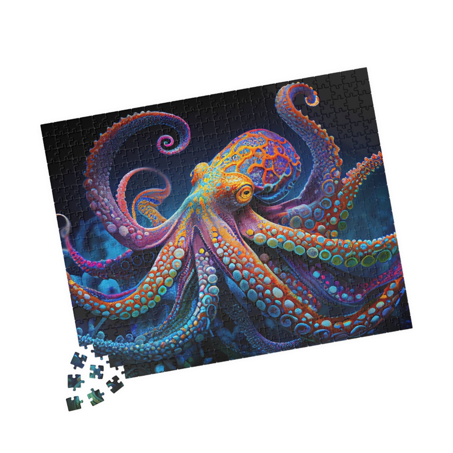 Colorful Octopus- Jigsaw Puzzle