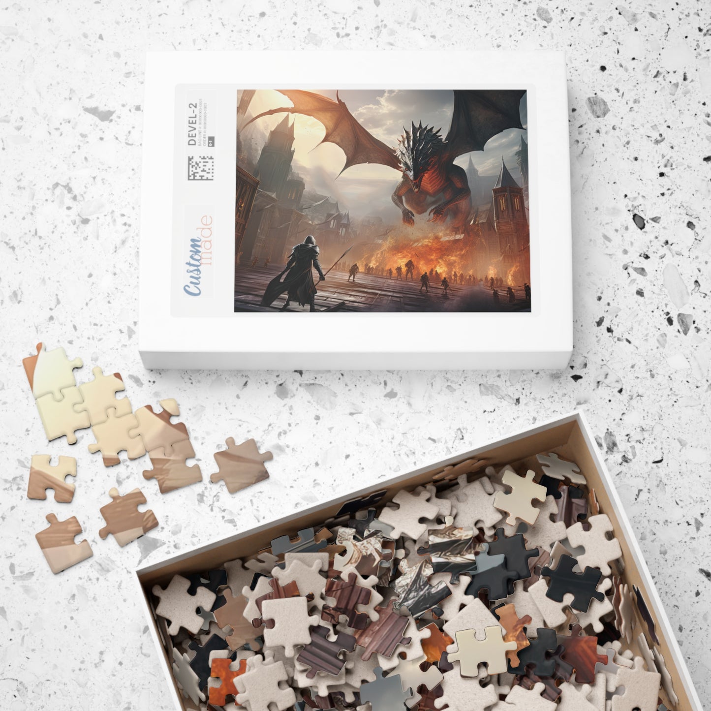 Dragon Attack- Jigsaw Puzzle