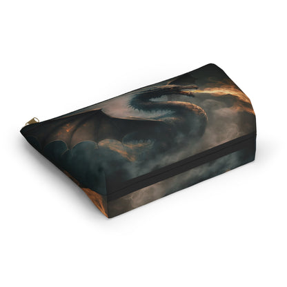 Fire Breathing Dragon- Zippered Pouch