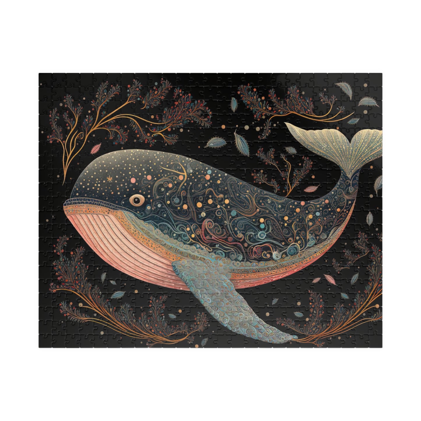 Vintage Whale- Jigsaw Puzzle