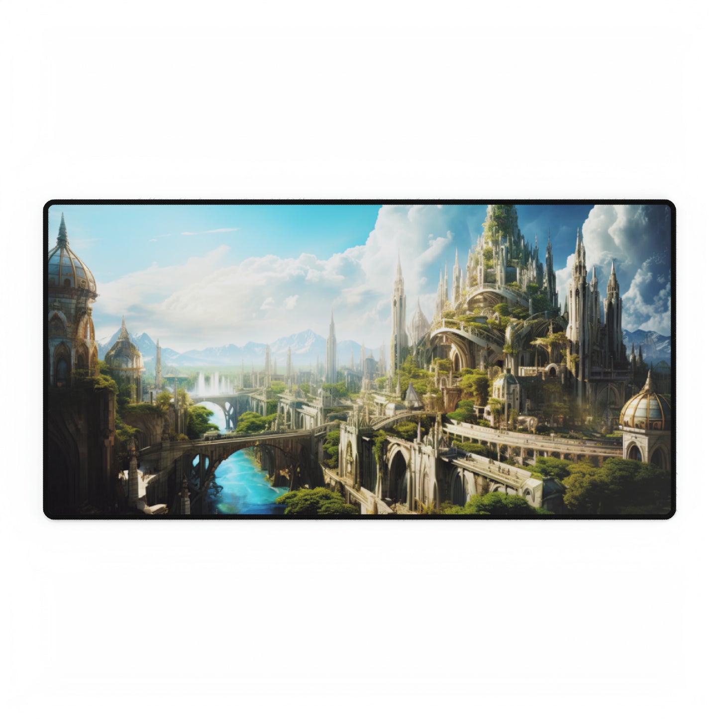 Fantasy City- Desk Mat