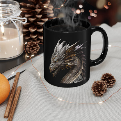 Metallic Dragon- Coffee Mug