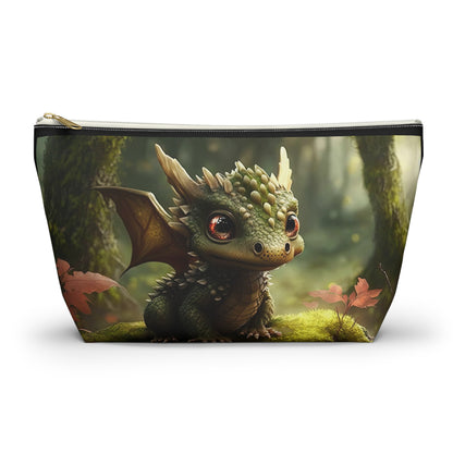 Baby Green Dragon- Zippered Pouch