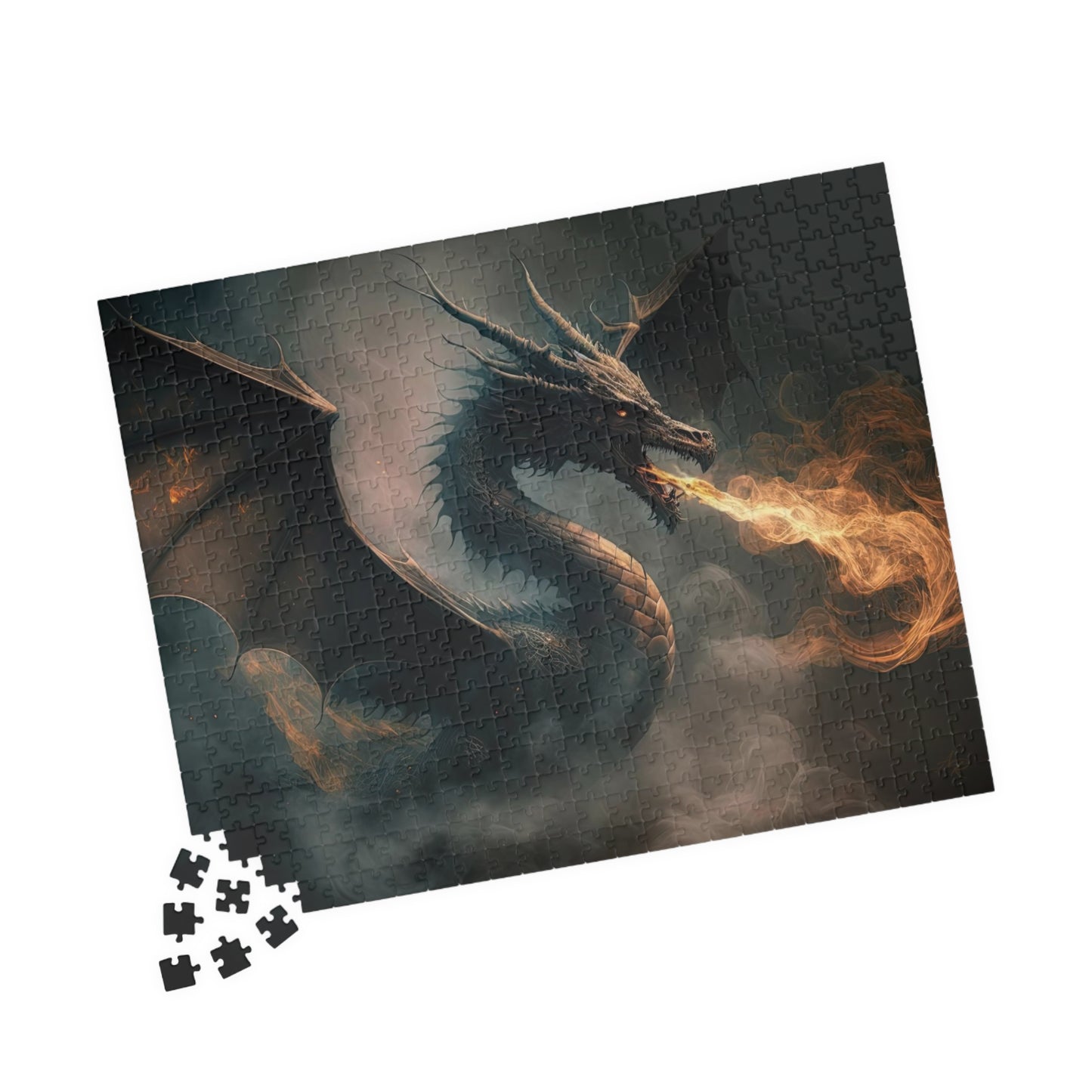 Fire Breathing Dragon- Jigsaw Puzzle