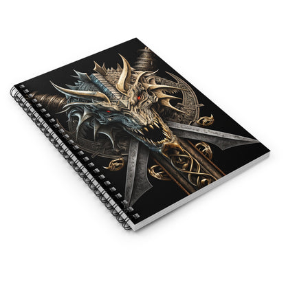 Dragon Skull- Spiral Notebook