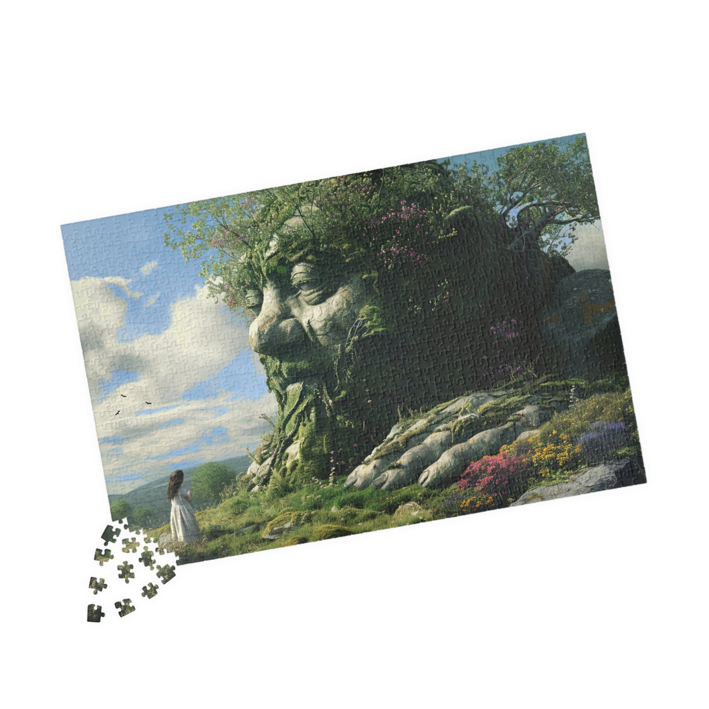 Earth Elemental Fantasy Art Puzzle