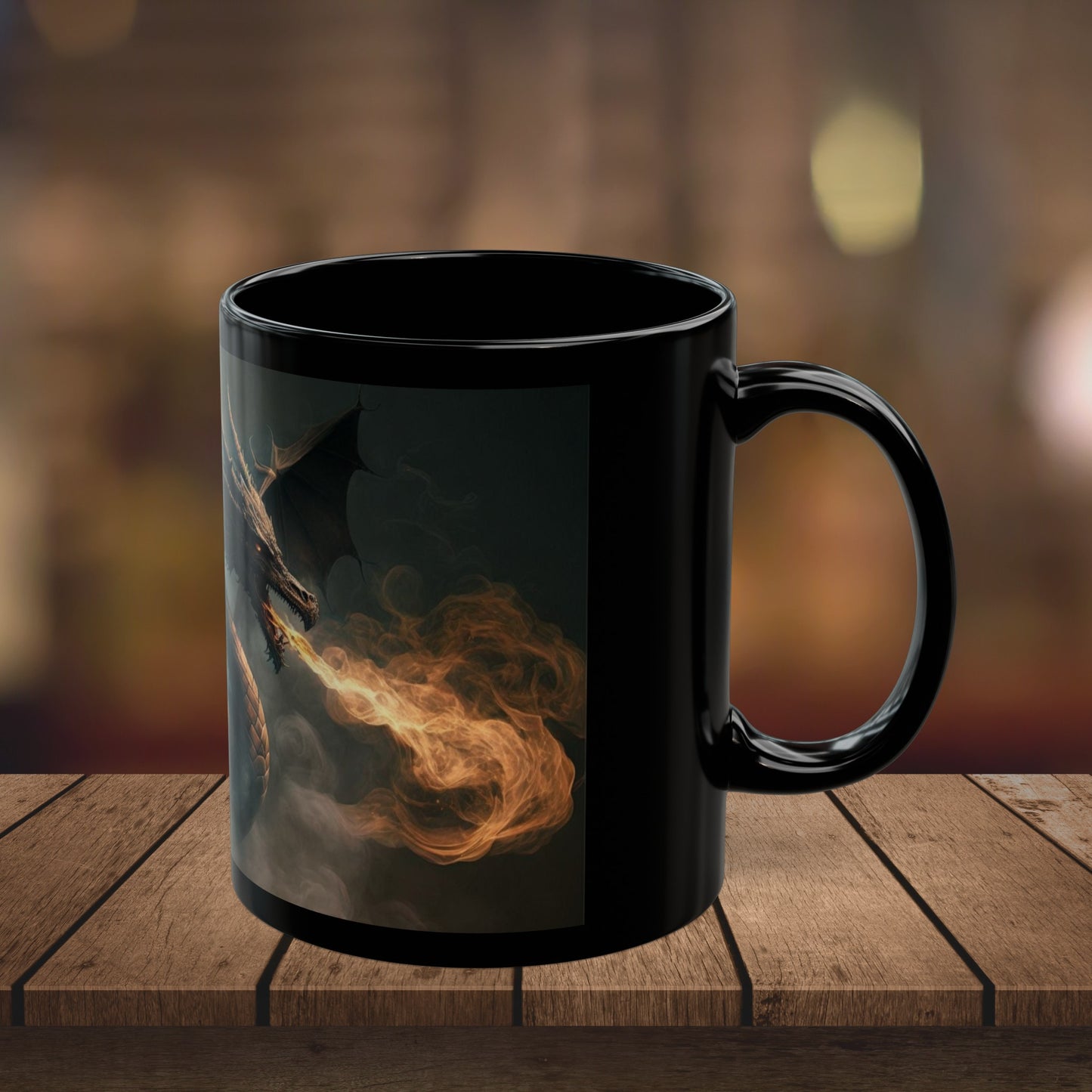 Fire Breathing Dragon- Coffee Mug